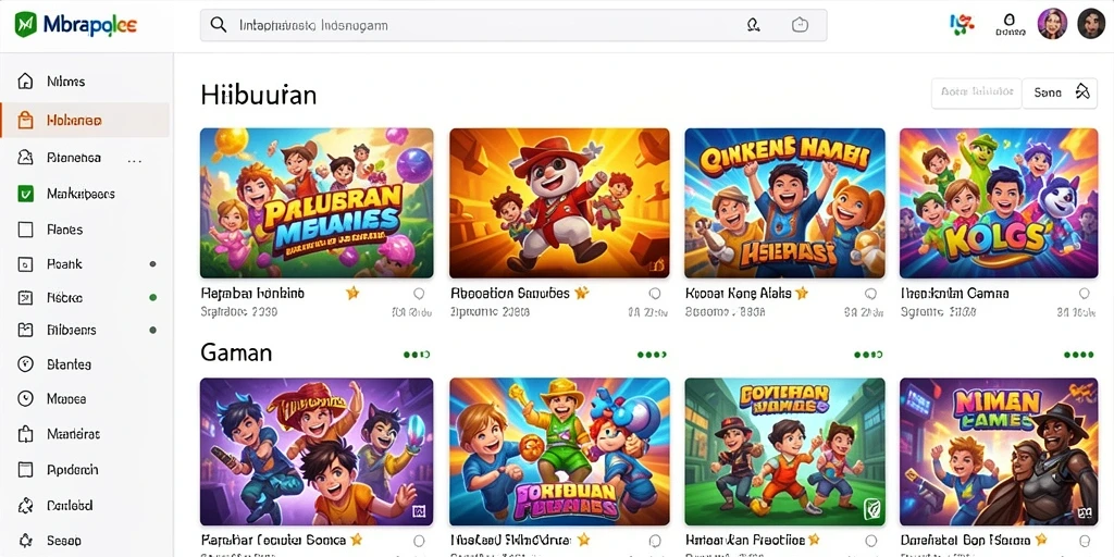 Tangkapan layar menunjukkan level menantang dengan grafis cemerlang.
