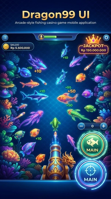 Galeri pratinjau visual dragon99 build APK resmi terbaru